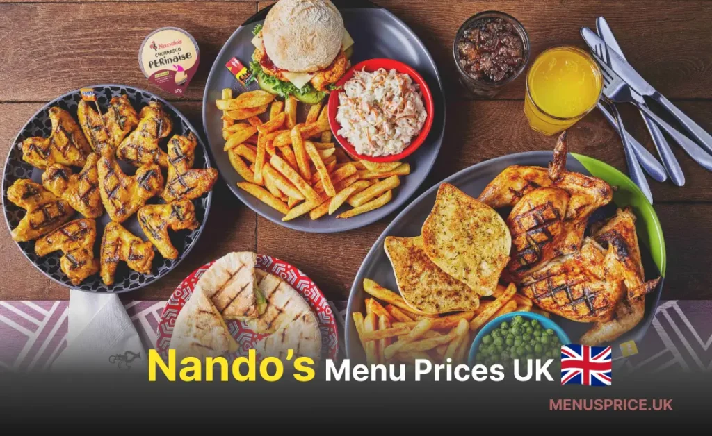 Nando's Menu
