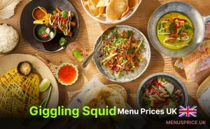 Giggling Squid Menu