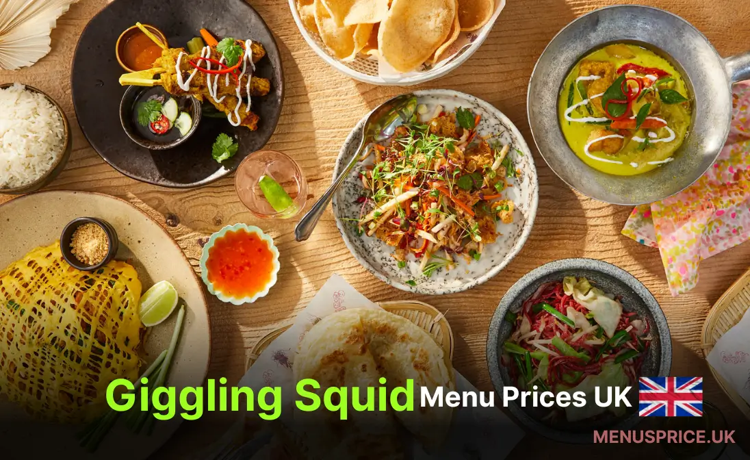 Giggling Squid Menu