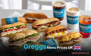 Greggs Menu