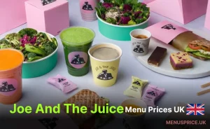 Joe And The Juice Menu