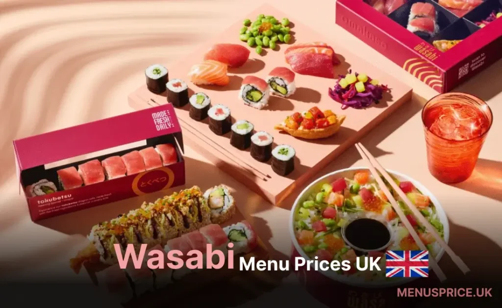 Wasabi Menu